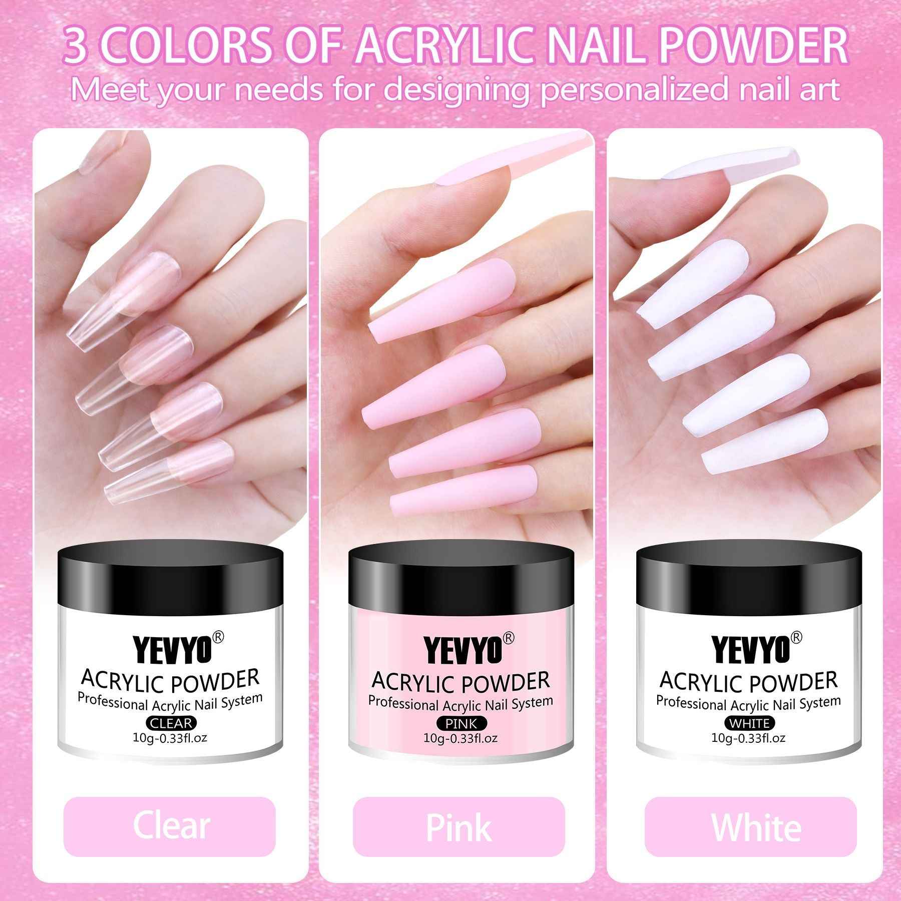 Acrylic Nail Kit with Nail Drill and UV Light, Birthday Gifts for Women, Valentines Day Gifts for Girls, Professional Nail Kit Acrylic Set with Everything for Beginner